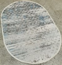 2*2.9 7435 L Blue Cream oval Rodos - фото 10408