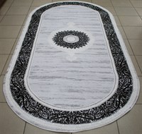 1.5*3.0 C1392 Gri Gri oval Palmira - фото 14574