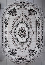 0.8*1.5 5444 Beige oval Gavana - фото 14678