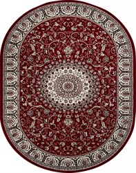 1.5*1.9 D409 Red oval Gavana - фото 14684