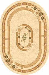 5263 Cream oval - фото 4014