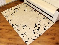 1.6*2.3 7163 Cream Black Shaggy Loop - фото 5425