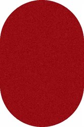 0.8*1.5 S600 Red oval Ultra Shaggy - фото 5667
