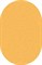0.8*1.5 S600 Yellow oval Ultra Shaggy