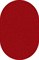 0.8*1.5 S600 Red oval Ultra Shaggy
